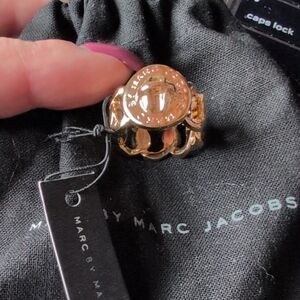 Marc By Marc Jacobs Gold Plated Ring. NWT